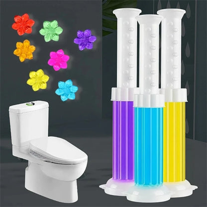 Floral Scent Toilet Cleaning Gel Multipack – Long-Lasting Deodorizer & Stain Remover