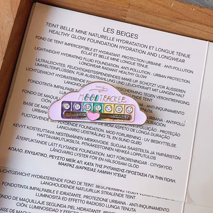 Mood Expression Pins for Women Men My Social Battery Brooches on Clothes Funny Alloy Badge Gifts