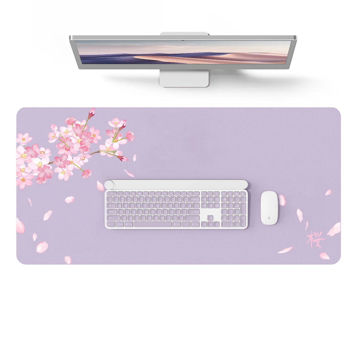 Mouse Pad Large Office Desk Mat ,Waterproof PU Leather Desktop