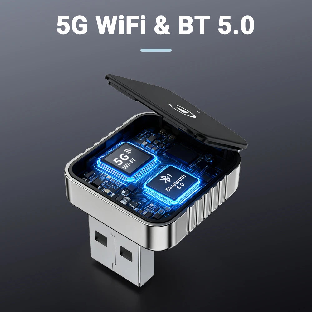 2026 Latest Wireless Carplay Apapter USB Carplay & Android 