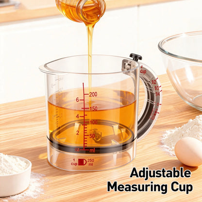 Adjustable Measuring Cup Multi-Functional 4In1