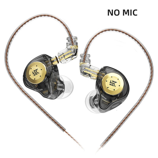 EDX PRO 10Mm Dual Magnetic Circuit Dynamic Drive Earphone HIFI Bass Earbud Sport Noise Cancelling Headset  ZSTX ZSN PRO ZAS