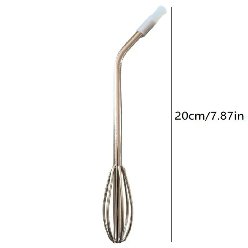 Stainless Steel Straws Reusable Multi-Functional 2In1 Innovation the Whisk Straw Whiskee Straw Adventure Quencher