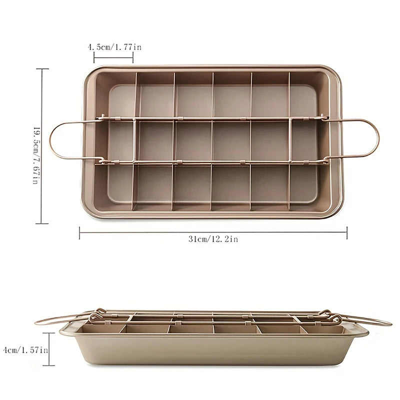 Brownie Pan with Dividers