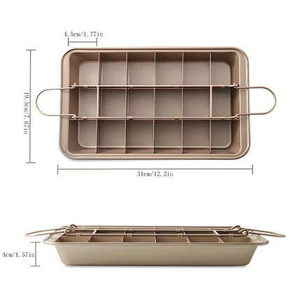 Brownie Pan with Dividers
