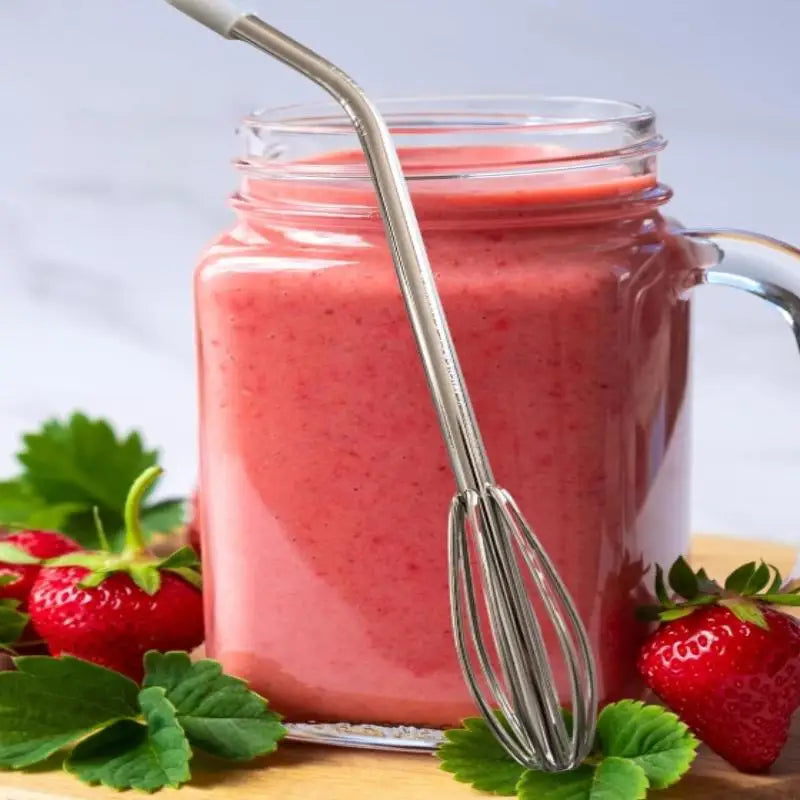 Stainless Steel Straws Reusable Multi-Functional 2In1 Innovation the Whisk Straw Whiskee Straw Adventure Quencher