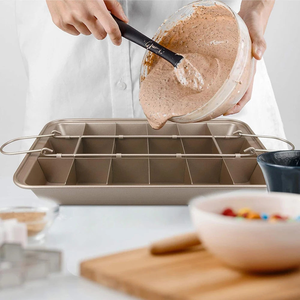 Brownie Pan with Dividers