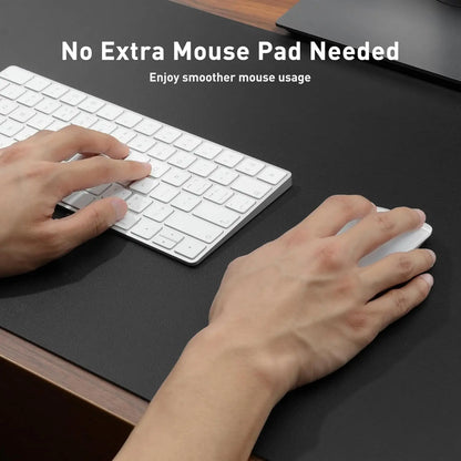 Mouse Pad Large Office Desk Mat ,Waterproof PU Leather Desktop