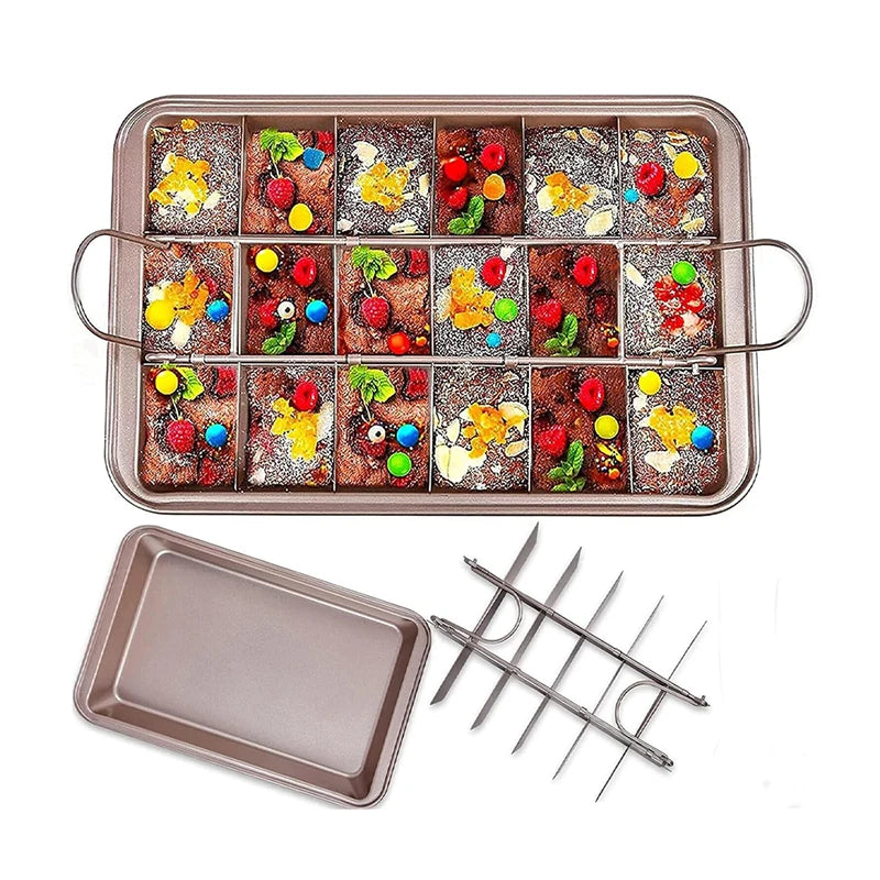 Brownie Pan with Dividers