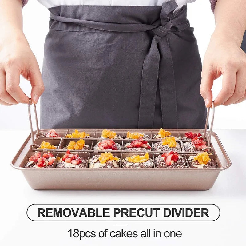 Brownie Pan with Dividers