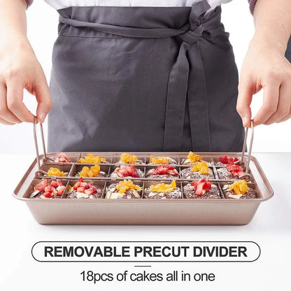 Brownie Pan with Dividers