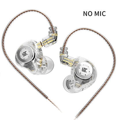 EDX PRO 10Mm Dual Magnetic Circuit Dynamic Drive Earphone HIFI Bass Earbud Sport Noise Cancelling Headset  ZSTX ZSN PRO ZAS