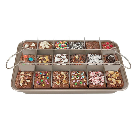 Brownie Pan with Dividers