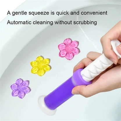 Floral Scent Toilet Cleaning Gel Multipack – Long-Lasting Deodorizer & Stain Remover